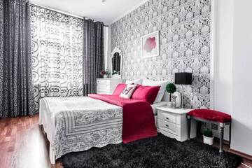 Фото номера Апартаменты с 3 спальнями Апартаменты 4rooms apartments Nezavisomosti 12(city center) г. Минск 11