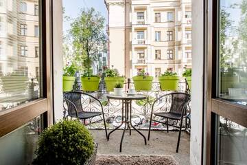 Фото номера Апартаменты с балконом Апартаменты 3bedrooms apartments on Karl marksa г. Минск 16