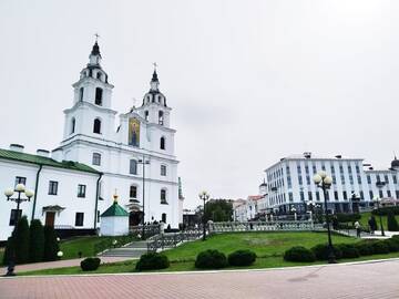 Фото номера Апартаменты Делюкс Апартаменты Центр города, вокзал, Динамо г. Минск 35