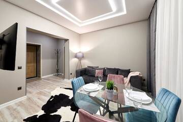 Фото номера Улучшенные апартаменты Апартаменты PaulMarie Apartments on Nezavisimosty г. Минск 7