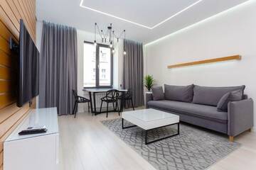 Фото номера Апартаменты с 1 спальней Апартаменты Minsklux Apartment on Nezavisimosty ave.13 г. Минск 50