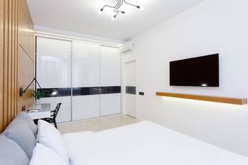 Фото номера Апартаменты с 1 спальней Апартаменты Minsklux Apartment on Nezavisimosty ave.13 г. Минск 37