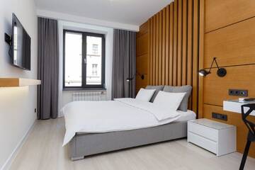 Фото номера Апартаменты с 1 спальней Апартаменты Minsklux Apartment on Nezavisimosty ave.13 г. Минск 32