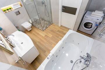 Фото номера Апартаменты с 1 спальней Апартаменты Minsklux Apartment on Nezavisimosty ave.13 г. Минск 9