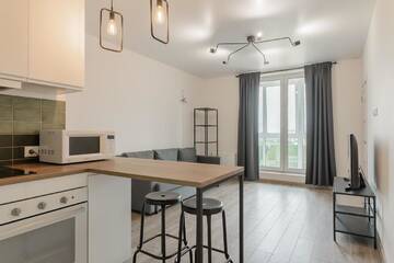 Фото номера Апартаменты с 1 спальней Апартаменты DanaTower Standart+view г. Минск 12