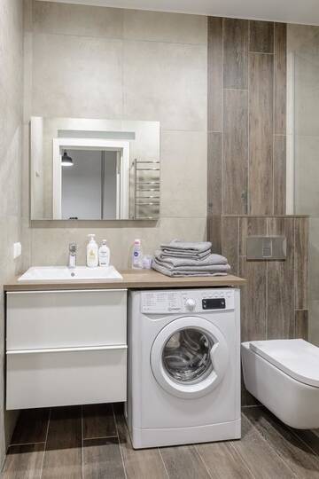 Фото номера Апартаменты с 1 спальней Апартаменты DanaTower Standart+view г. Минск 19