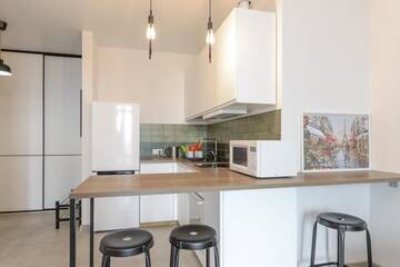 Фото номера Апартаменты с 1 спальней Апартаменты DanaTower Standart+view г. Минск 35