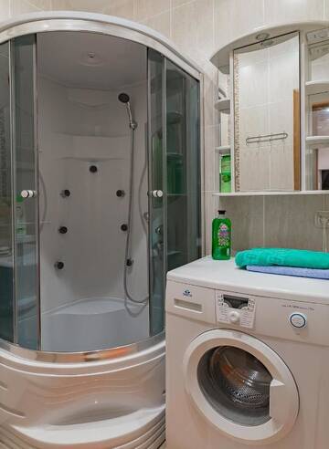 Фото номера Апартаменты с балконом Апартаменты Apartment praspiekt Niezalieznasci 36 г. Минск 13