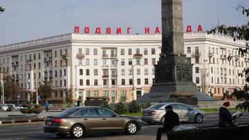 Фото номера Апартаменты с балконом Апартаменты Apartment praspiekt Niezalieznasci 36 г. Минск 17