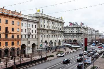 Фото номера Апартаменты с 1 спальней Апартаменты Molnar Apartments Lenina 6 г. Минск 10