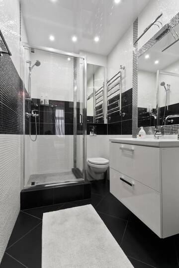 Фото номера Апартаменты с 2 спальнями и 2 ванными комнатами Апартаменты Minsklux Apartments on Karl Marx str.8 г. Минск 12