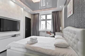 Фото номера Апартаменты с 2 спальнями и 2 ванными комнатами Апартаменты Minsklux Apartments on Karl Marx str.8 г. Минск 27