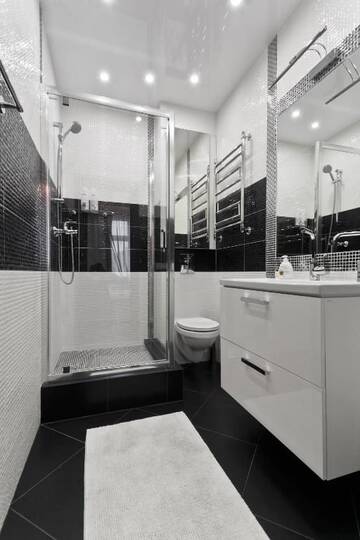 Фото номера Апартаменты с 2 спальнями и 2 ванными комнатами Апартаменты Minsklux Apartments on Karl Marx str.8 г. Минск 24