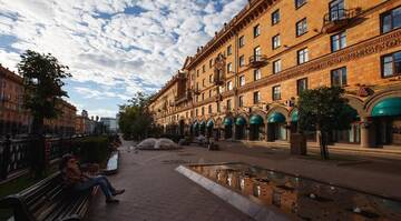 Фото номера Апартаменты Апартаменты Lux Center Apartment г. Минск 15