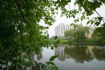 Фото номера Апартаменты с видом на озеро Апартаменты VIP Apart E.Polotskoy 5 г. Минск 31