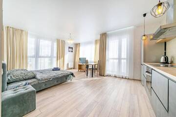 Фото номера Апартаменты с видом на озеро Апартаменты Tintoretto studio near Library г. Минск 8