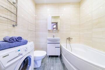 Фото номера Апартаменты с видом на озеро Апартаменты Tintoretto studio near Library г. Минск 15