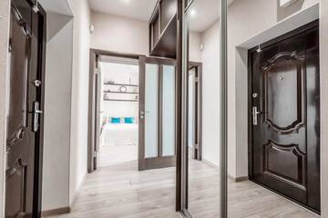 Фото номера Апартаменты с балконом Апартаменты MGApatment Gorodskoy Val12 г. Минск 9