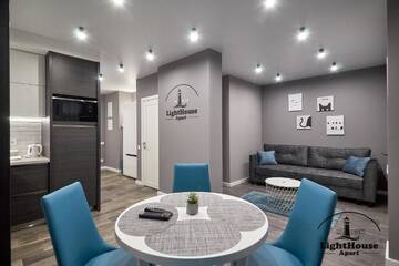Фото номера Апартаменты с 1 спальней Апартаменты LightHouse Apart Гойя г. Минск 26
