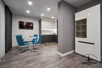 Фото номера Апартаменты с 1 спальней Апартаменты LightHouse Apart Гойя г. Минск 36