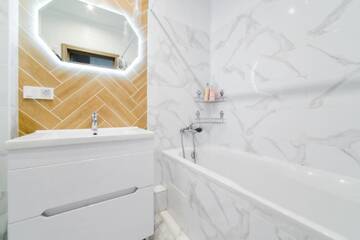 Фото номера Апартаменты с балконом Апартаменты Apartment on Mstislavtsa 3 г. Минск 12