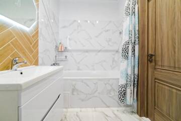 Фото номера Апартаменты с балконом Апартаменты Apartment on Mstislavtsa 3 г. Минск 20