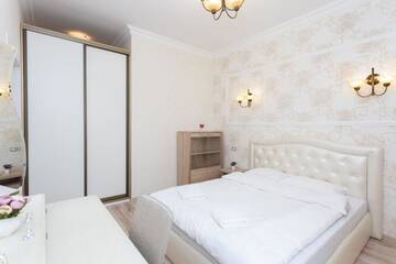 Фото номера Апартаменты с 1 спальней Апартаменты Apartland Ploshad Pobedy г. Минск 5