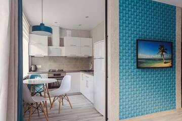 Фото номера Апартаменты с балконом Апартаменты Apartland Ploshad Pobedy г. Минск 5
