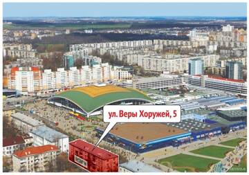 Фото номера Апартаменты с балконом Апартаменты Apartland Ploshad Pobedy г. Минск 6