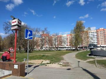 Фото номера Апартаменты с балконом Апартаменты МИНСК ЦЕНТР Panoramic view г. Минск 18