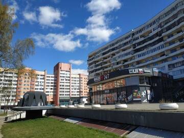 Фото номера Апартаменты с балконом Апартаменты МИНСК ЦЕНТР Panoramic view г. Минск 19