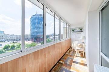 Фото номера Апартаменты с балконом Апартаменты МИНСК ЦЕНТР Panoramic view г. Минск 9
