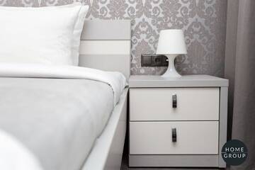 Фото номера Апартаменты с балконом Апартаменты Evogue Apartments г. Минск 8