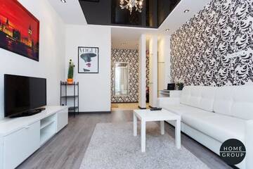 Фото номера Апартаменты с балконом Апартаменты Evogue Apartments г. Минск 47