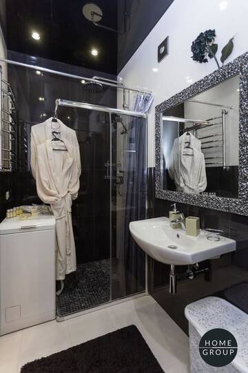 Фото номера Апартаменты с балконом Апартаменты Evogue Apartments г. Минск 18
