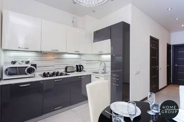 Фото номера Апартаменты с балконом Апартаменты Evogue Apartments г. Минск 12
