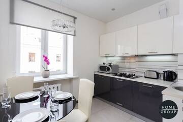 Фото номера Апартаменты с балконом Апартаменты Evogue Apartments г. Минск 39