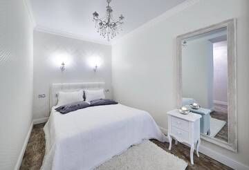 Фото номера Апартаменты-студио Апартаменты New white studio on Mayak Minsk г. Минск 14