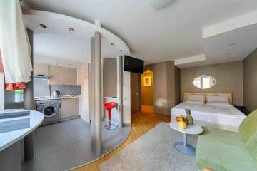 Фото номера Апартаменты с балконом Апартаменты Apart in center near Hotel Europa г. Минск 19