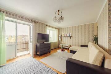 Фото номера Апартаменты с балконом Апартаменты Apartland Romanovskaya Sloboda г. Минск 8