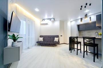 Фото номера Апартаменты с 1 спальней Апартаменты Modern apartment near the metro г. Минск 16