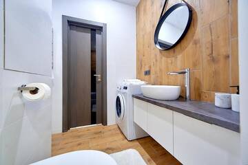 Фото номера Апартаменты с 1 спальней Апартаменты Modern apartment near the metro г. Минск 9