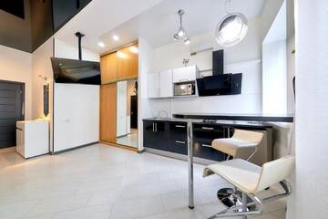 Фото номера Апартаменты-студио Апартаменты Modern apartment in the center of Minsk str.Marksa 21A г. Минск 12