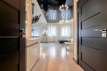 Фото номера Апартаменты-студио Апартаменты Modern apartment in the center of Minsk str.Marksa 21A г. Минск 32