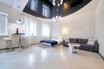Фото номера Апартаменты-студио Апартаменты Modern apartment in the center of Minsk str.Marksa 21A г. Минск 10