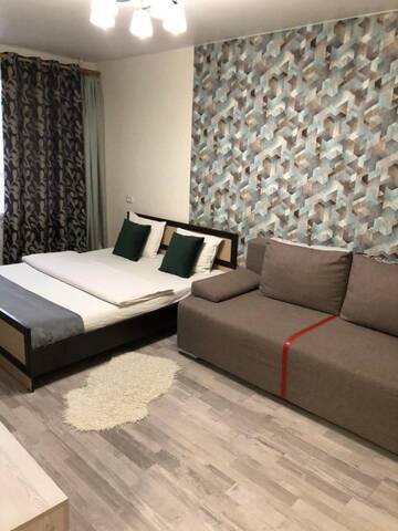 Фото номера Апартаменты с балконом Апартаменты Shell Apartments г. Минск 38
