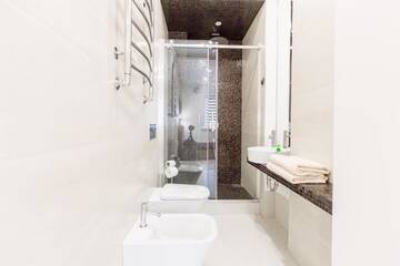 Фото номера Апартаменты с 2 спальнями Апартаменты Luxury apartment in the center with two bedrooms and baths г. Минск 31