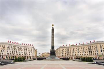 Фото номера Апартаменты с 1 спальней Апартаменты Apartments in the center on Rumyantseva 17 г. Минск 11