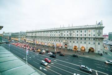 Фото номера Апартаменты с 2 спальнями Апартаменты Большая 3х комнатная квартира в историческом центре Минска г. Минск 23