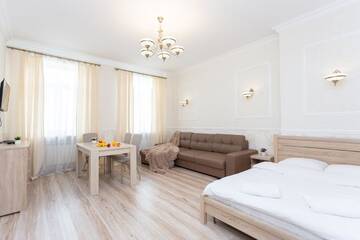Фото номера Семейный номер с ванной Апартаменты Apartments Ploshcha Peramogi г. Минск 14